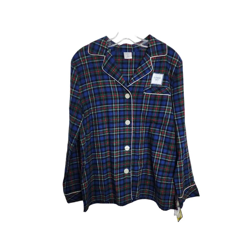 Croft & Barrow Plaid Pajama Top, NWT, Small
